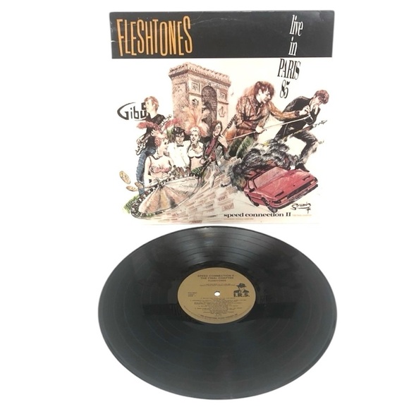 Fleshtones - Live In Paris 85 Vinyl Record - Picture 1 of 8